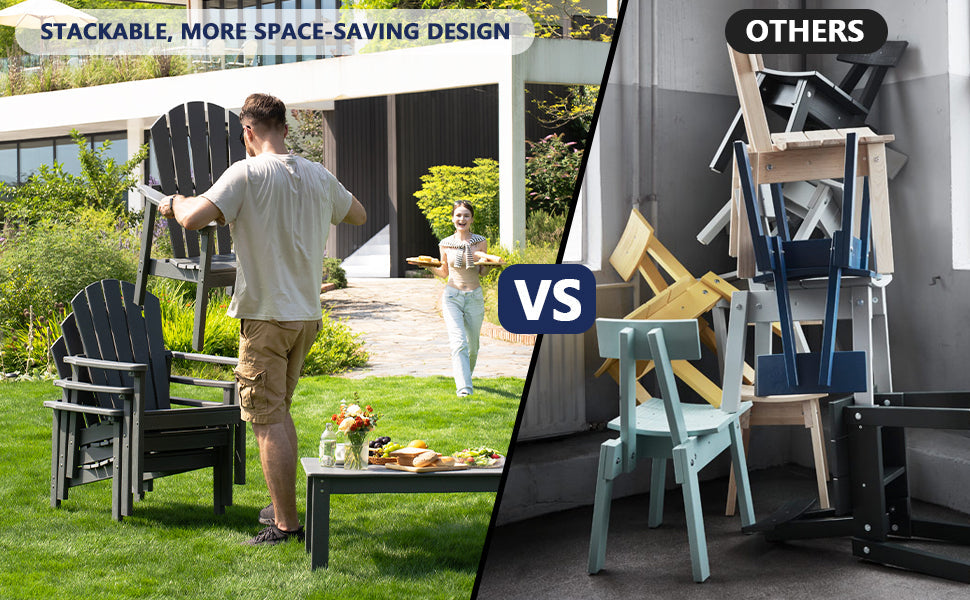 Stackable Simplicity: The Outdoor Chair That Fits Your Life